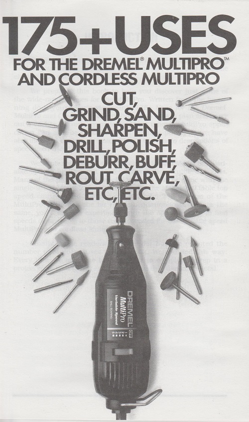 175 Uses For The Dremel Multipro